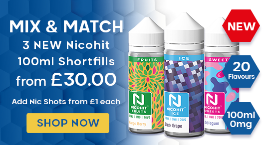 Nicohit 100ml Mix & Match